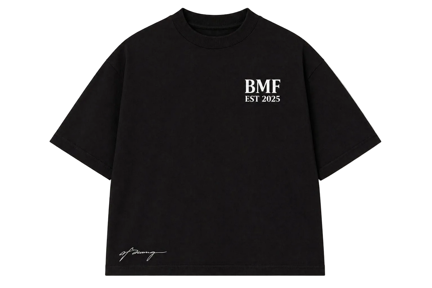 BMF Statement Tee – Where The Money At(Black)
