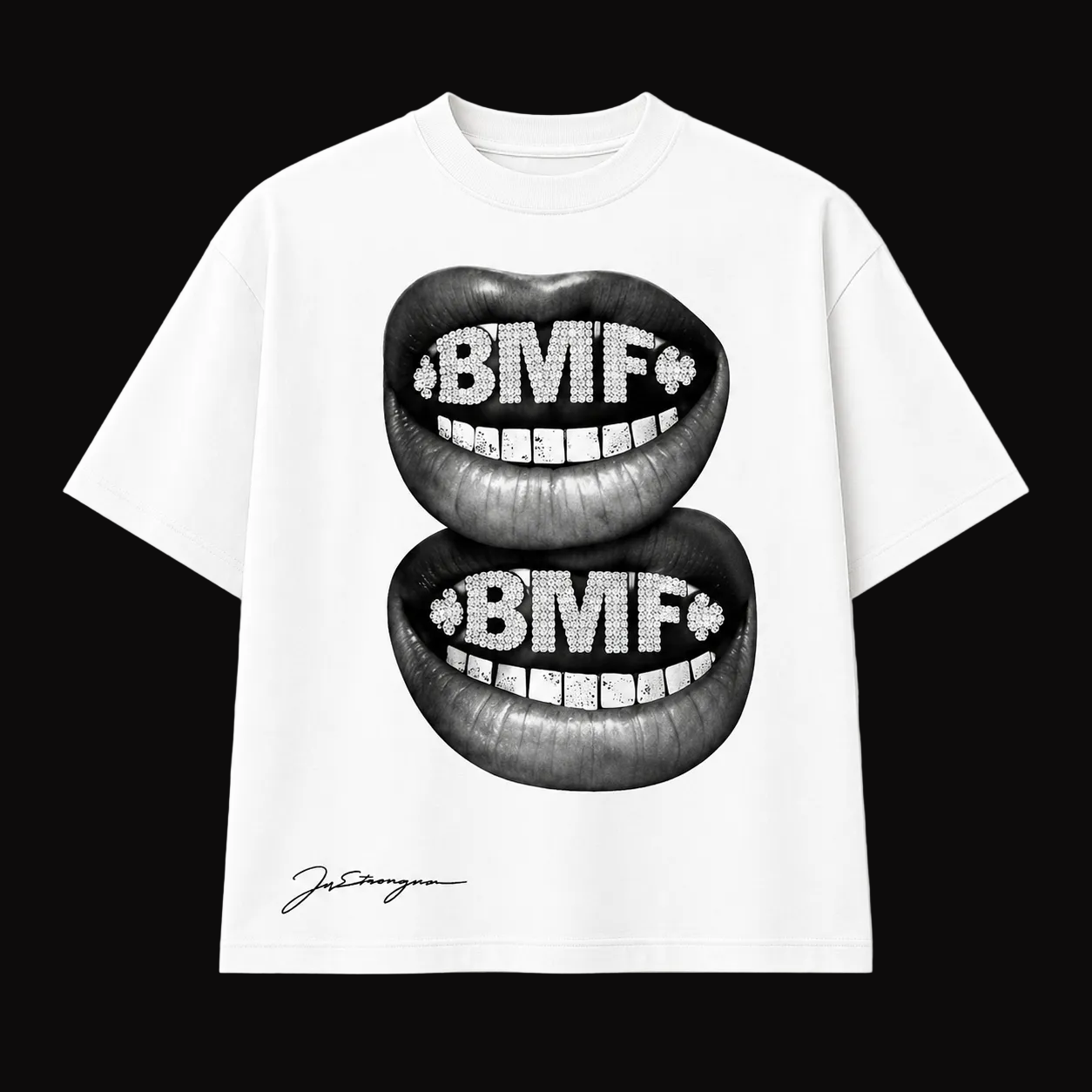 BMF All We Need Is Money Tee(white)