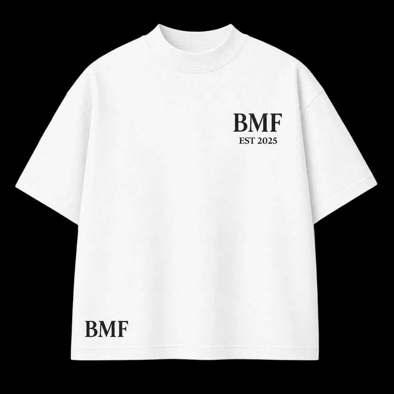 BMF EST 2025 Classic White Tee