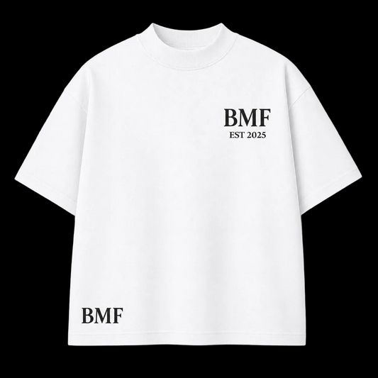 BMF EST 2025 Classic White Tee