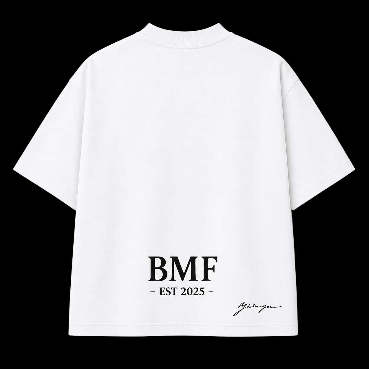 BMF EST 2025 Classic White Tee