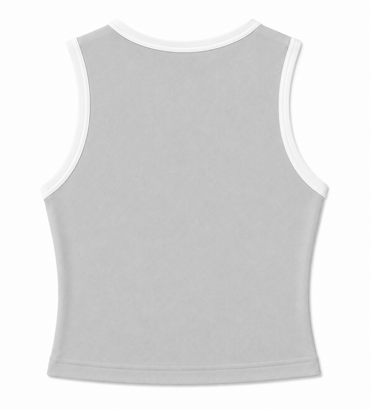 BMF Oval Logo Crop Top (Grey)
